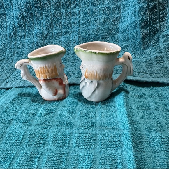 Rare Collectable, Miniature Toby Pitcher Set - Green, Orange, Blue. - Picture 3 of 11